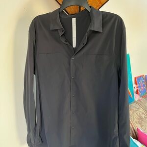 Lululemon Men’s Snap Front Long Sleeve Shirt